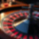 An overview of an American roulette wheel highlighting the unique aspects of the game