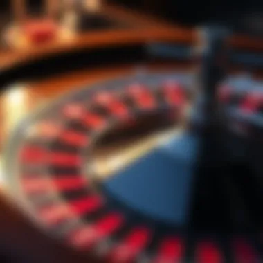 An overview of an American roulette wheel highlighting the unique aspects of the game