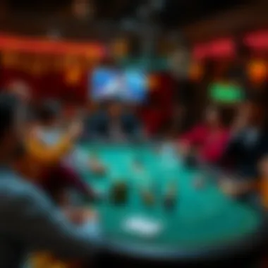 Engaging Game Setup for Andar Bahar A captivating Andar Bahar game setup