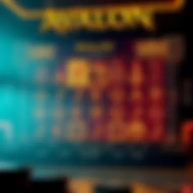 Avalon Slot Game Layout Overview of the Avalon slot game layout