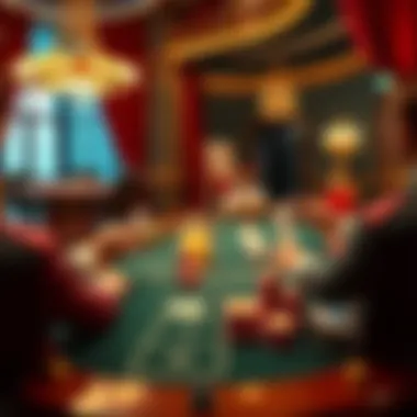 Intricate Setup of Baccarat Game Intricate baccarat game setup