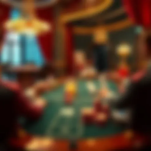 Intricate Setup of Baccarat Game Intricate baccarat game setup