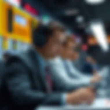 Illustration of betting broker services