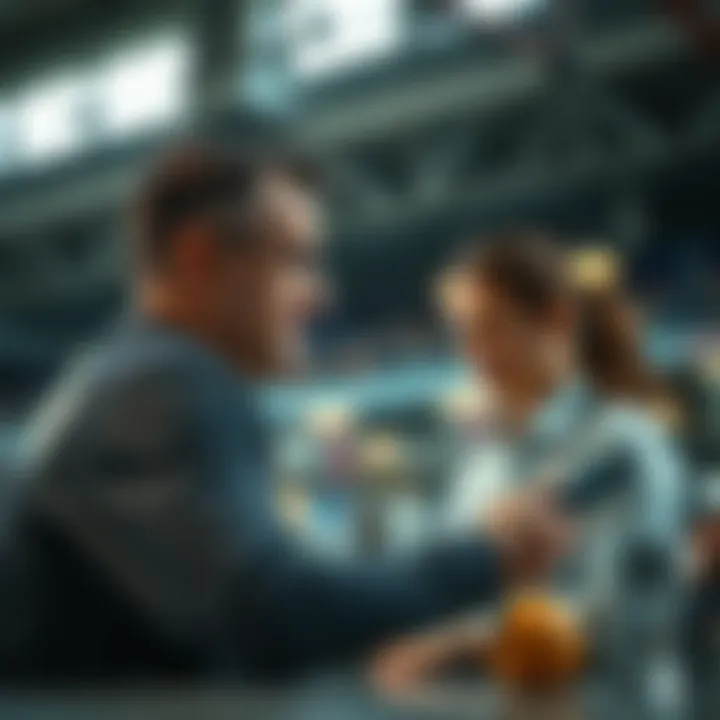 Visual representation of customer experience