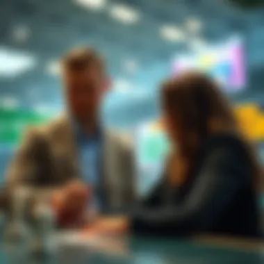 Visual representation of decision-making processes influenced by betting systems