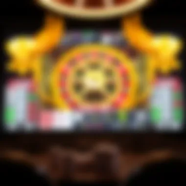 Exploring the Digital Casino Experience Visual representation of a digital casino interface