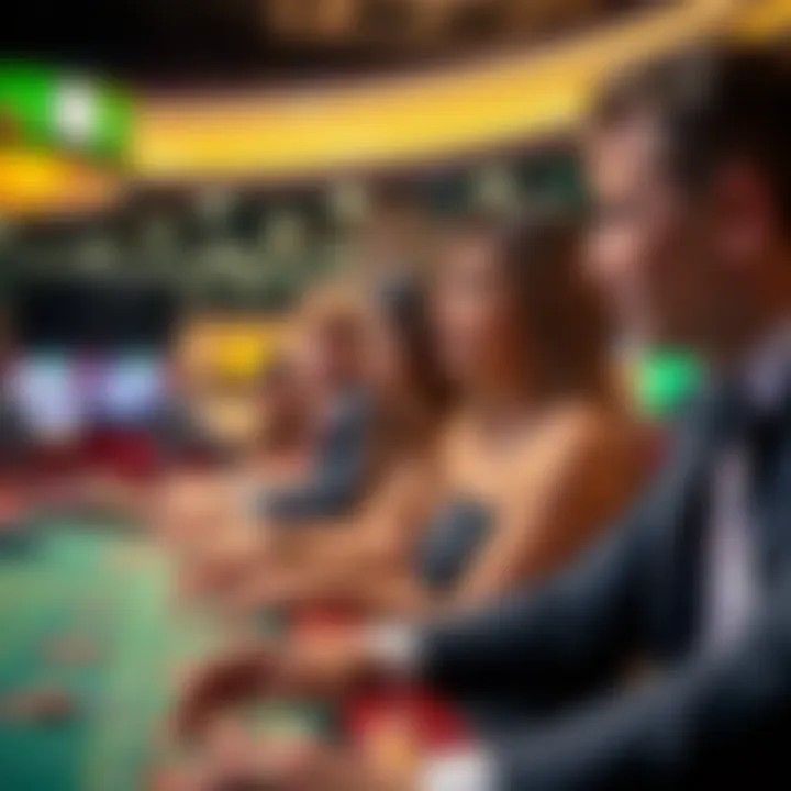 User engagement in live dealer games