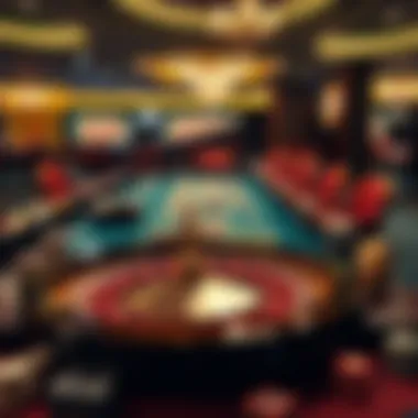 Strategic Betting Layout in Lightning Roulette Strategic betting layout in a casino