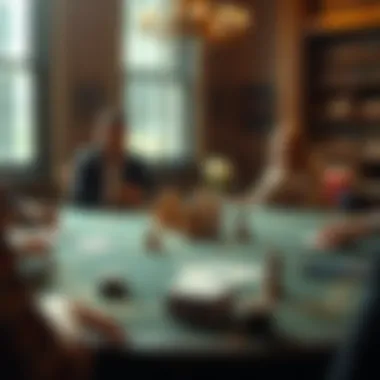 Strategic Card Game Setup Strategic card game setup