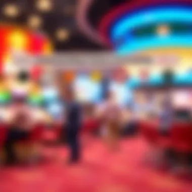 Graphic showing various casino licensing and regulation symbols