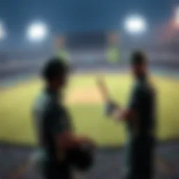 Cricket betting strategy visualization