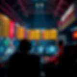 Visual representation of esports betting dynamics