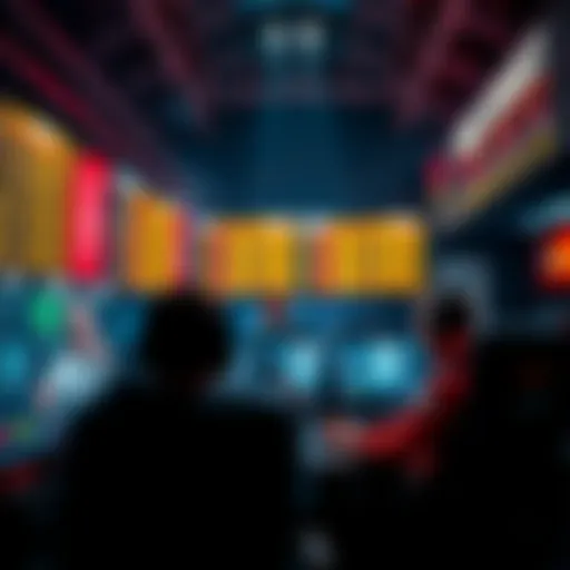 Visual representation of esports betting dynamics