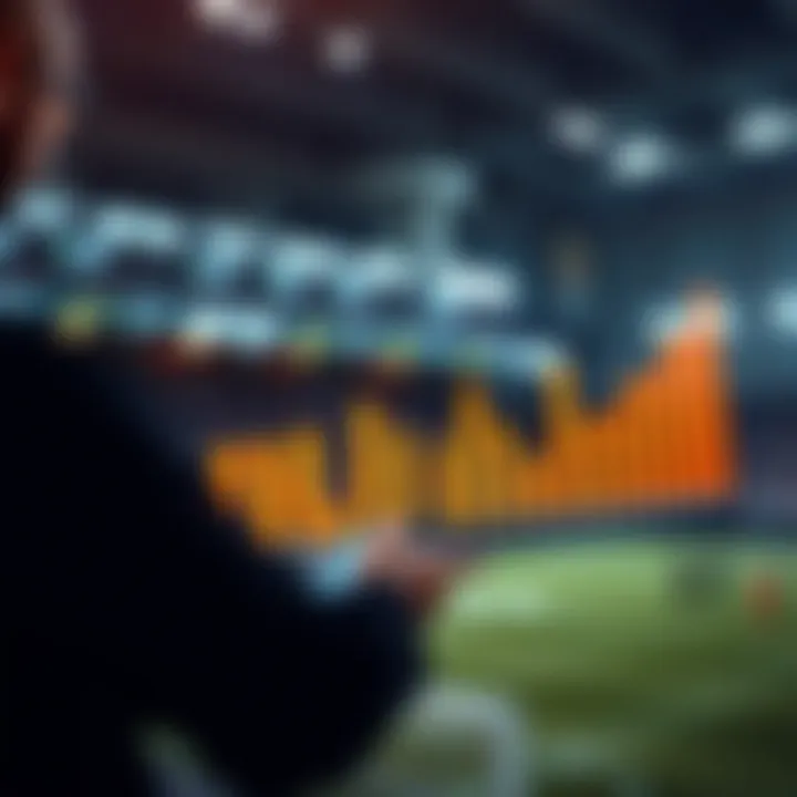 Graphical representation of betting odds trends