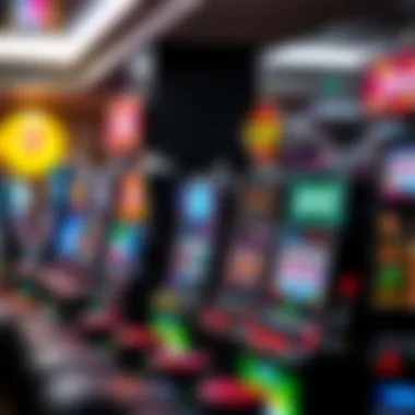 Diverse Types of Slot Machines A variety of slot machine types including classic, video, and progressive