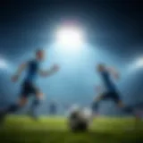 Illustration of football betting strategies