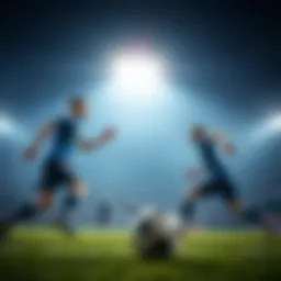 Illustration of football betting strategies