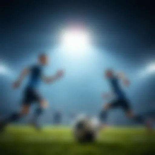 Illustration of football betting strategies