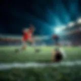 Concept of over/under betting in football