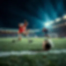 Concept of over/under betting in football