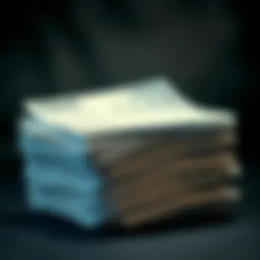 Understanding Betting Slips and Predictions A stack of football betting slips