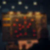 A tactical board displaying football strategies