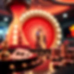 Overview of French online casinos showcasing diverse gaming options