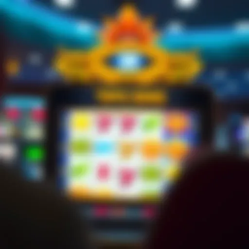 Visual representation of an engaging slot game interface Exciting slot game interface