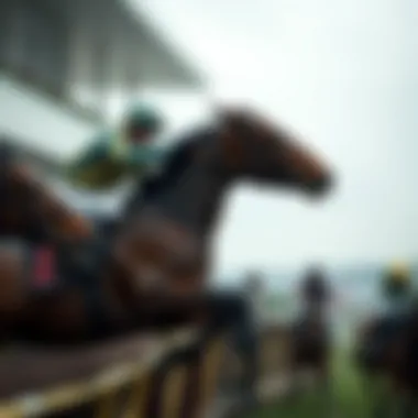 Historical Significance of the Grand National A historical depiction of the Grand National race