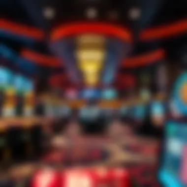 A safety-focused area in the casino emphasizing responsible gaming