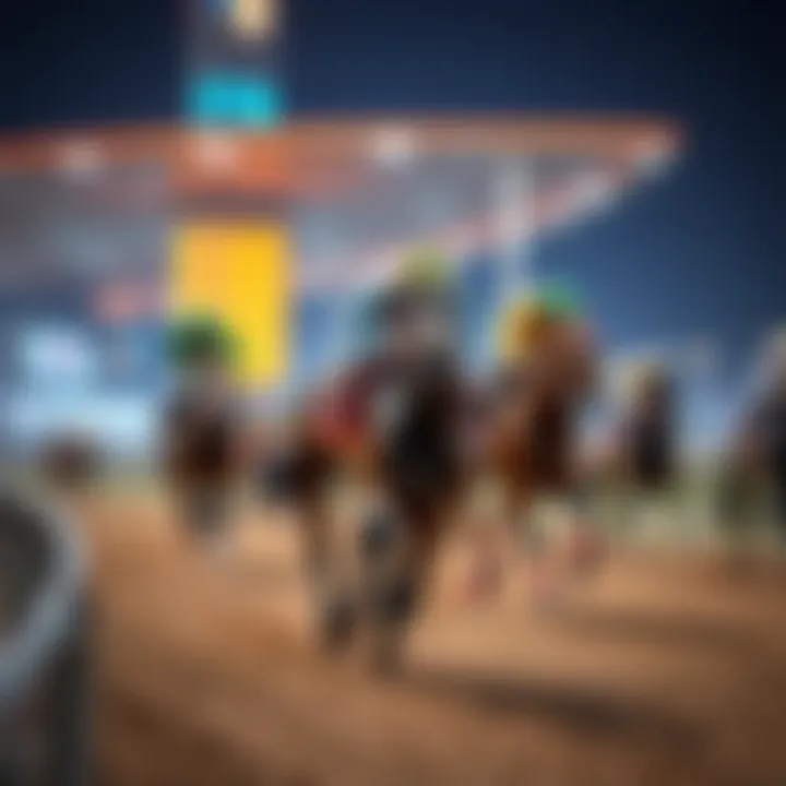 Futuristic concepts of horse racing in Korea