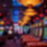 A vibrant casino floor showcasing diverse gaming options