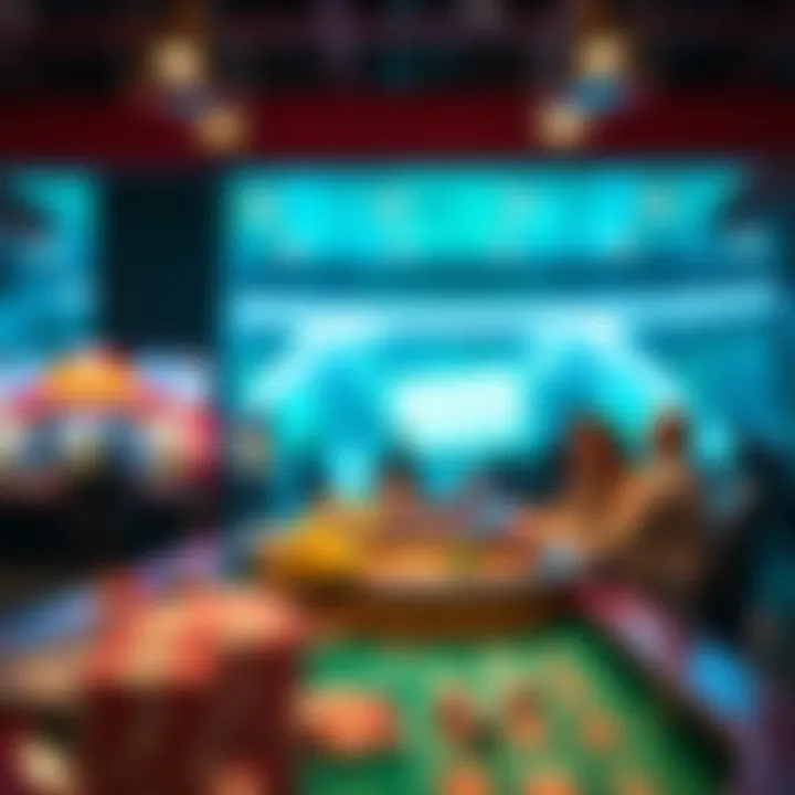 The evolution of online casinos showcasing diverse gaming options