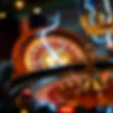 Intricate design of Lightning Roulette wheel