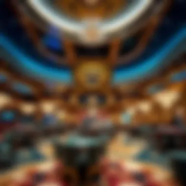 Interior of the Monaco Casino featuring luxurious design and opulence