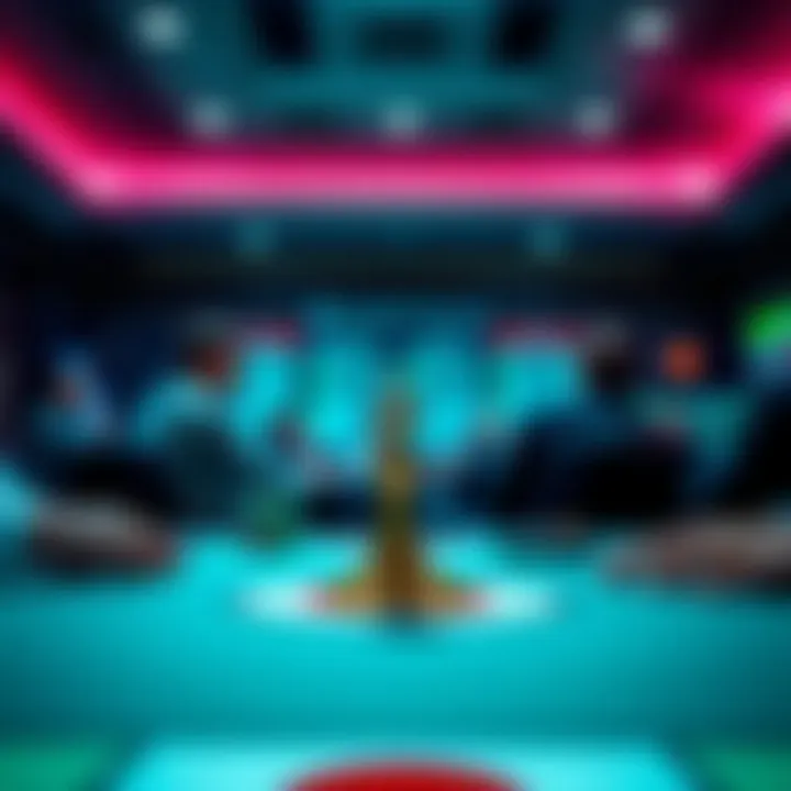 Graphical representation of monopoly strategies in gambling