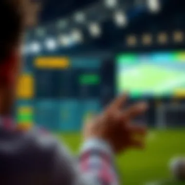 Infographic illustrating user engagement with NextBet