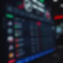 NHL betting platform interface showing various betting options