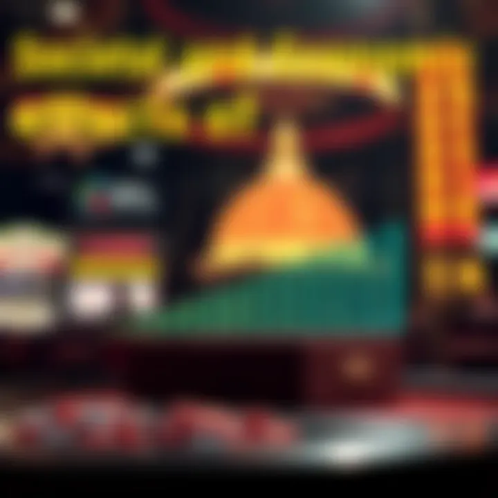 Graphical representation of economic impact of casinos on society