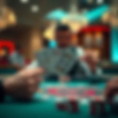 Strategic card playing in baccarat