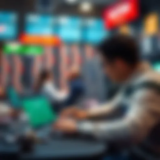 Exploring Online Betting Options A digital representation of various online betting options