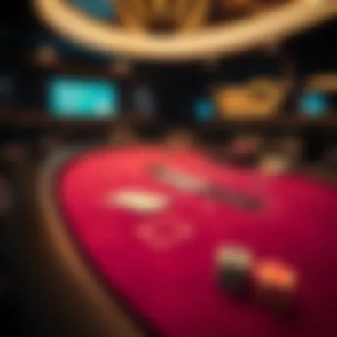 Online Blackjack Table Exploration A captivating online blackjack table setup