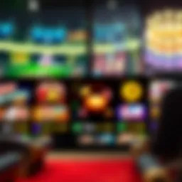 A captivating online casino interface showcasing various free games