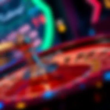 Elegant roulette wheel showcasing vibrant colors