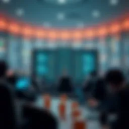 Conceptual visualization of online gambling software architecture