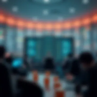 Conceptual visualization of online gambling software architecture