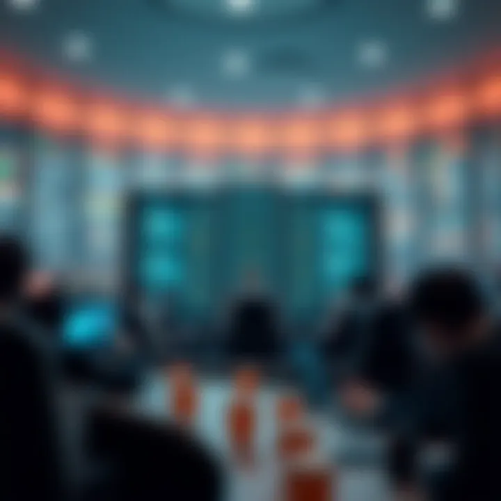 Conceptual visualization of online gambling software architecture