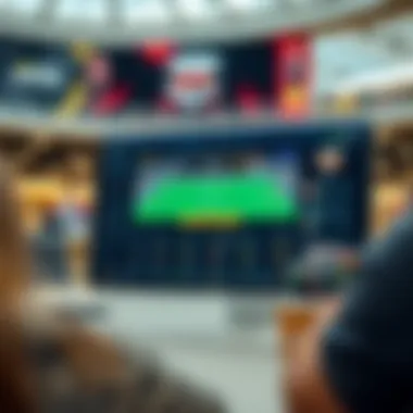 User-friendly betting interface showcase