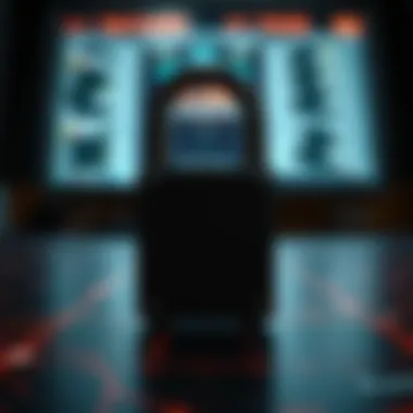 A visual representation of online security features like encryption