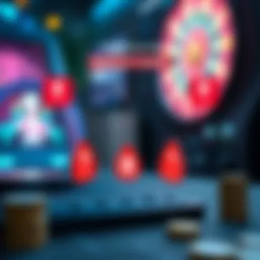 Understanding Risks in Online Casinos An infographic depicting potential risks in online gaming